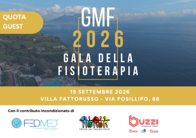 Giornata Mondiale della Fisioterapia - Gala della fisioterapia 2026 - Quota Guest