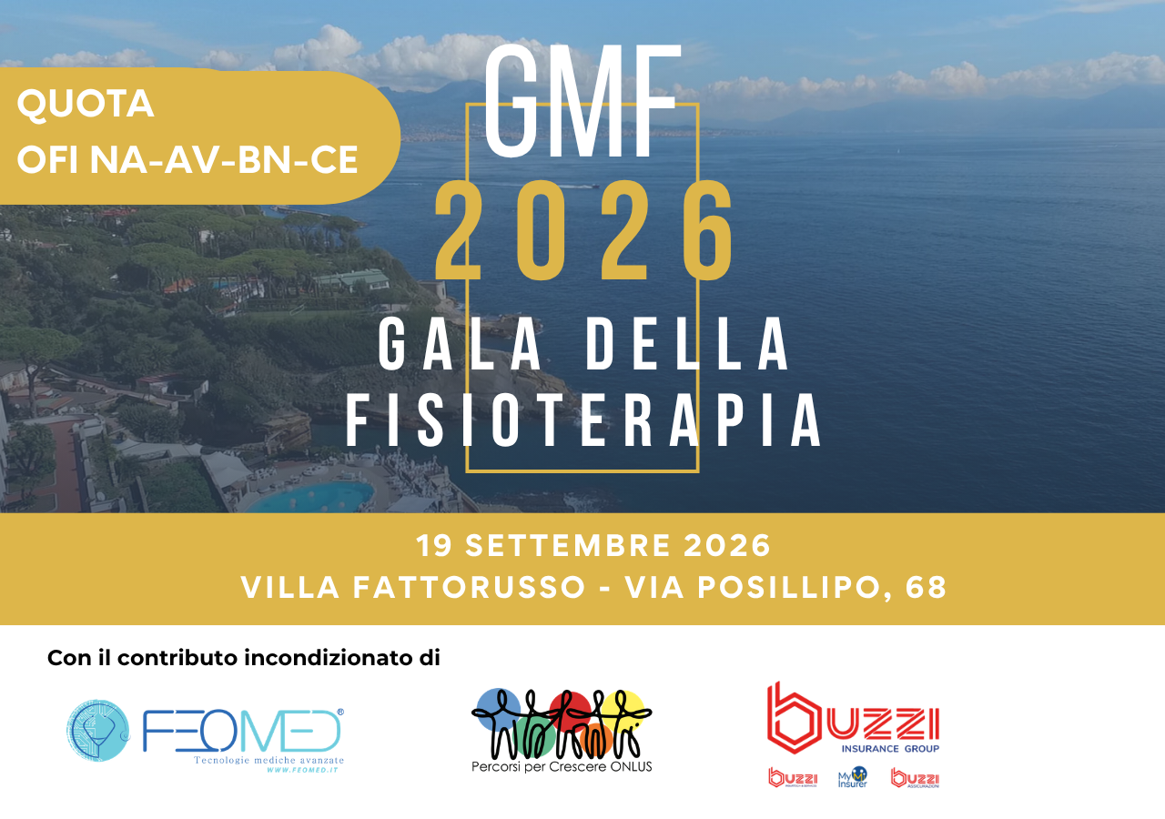 Giornata Mondiale della Fisioterapia - Gala della fisioterapia 2026 - Quota OFI-NA-AV-BN-CE